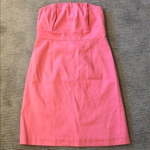 Vineyard vines strapless pink dress